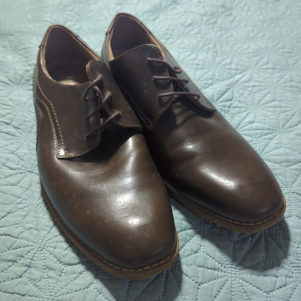 Freeman 1921 Maddox Men's Lace Up Oxfords Sz 13M Brown Comfort Dress Shoes